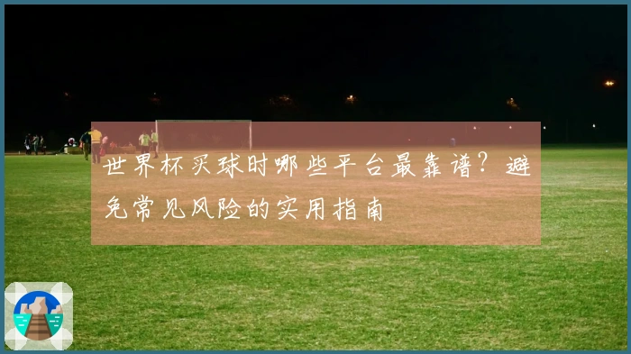 世界杯买球时哪些平台最靠谱？避免常见风险的实用指南